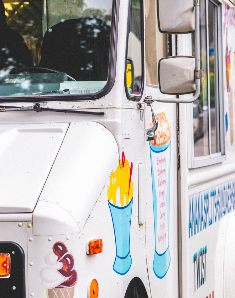 Camion de crème glacée